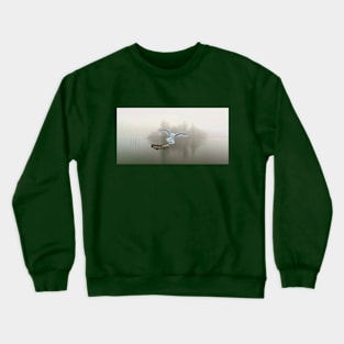 Snowy Owl at Dawn Crewneck Sweatshirt